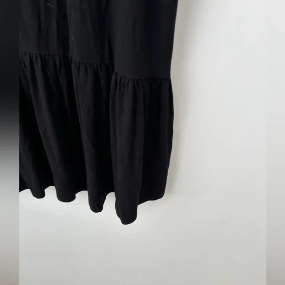 Jax + Lennon bamboo peplum black dress - Picture 5 of 10